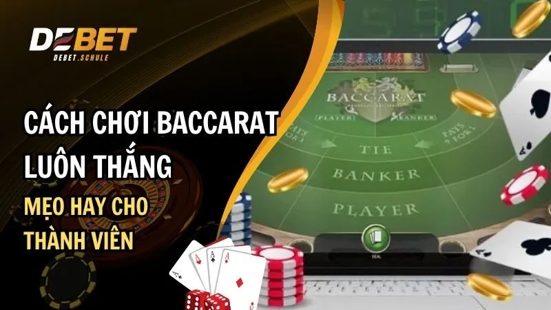 Cách Chơi Baccarat Luôn Thắng – Mẹo Hay Cho Thành Viên