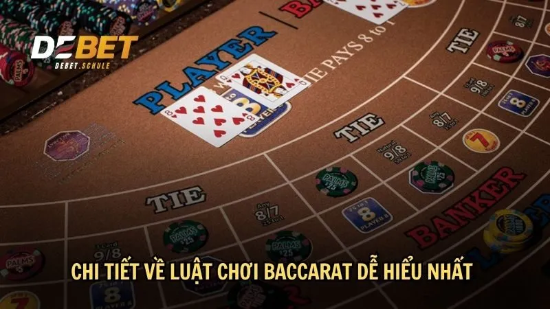 Chi tiết về luật chơi Baccarat dễ hiểu nhất