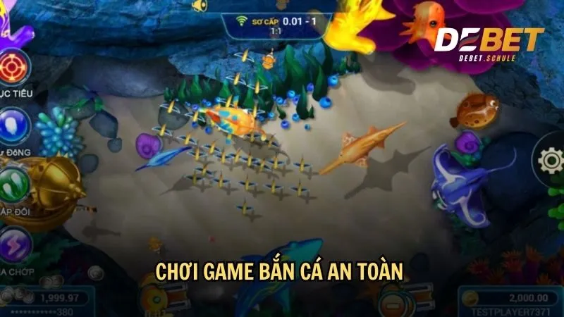 Chơi game bắn cá an toàn và kiếm tiền hiệu quả