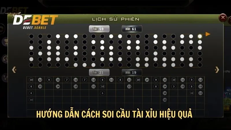 Hướng dẫn cách soi cầu tài xỉu hiệu quả